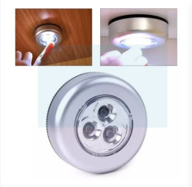 3-Bulb Touch Control Light | Easy, Touch-Activated Under-Cabinet Lighting!