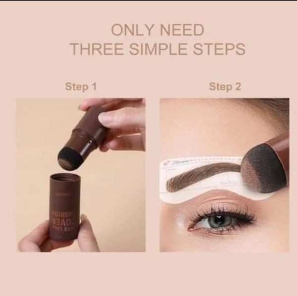 3-in-1 Brow Kit: Stamp, Pencil, and Razor for Perfect Brows!