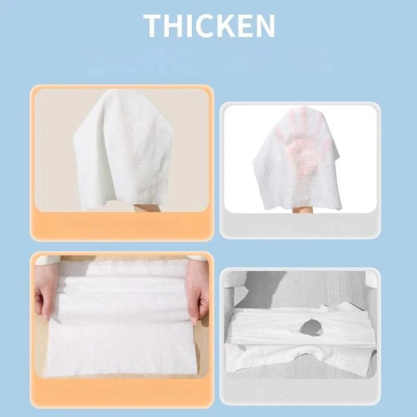 7 Pcs Portable Compressed Towel Tablets | Convenient, Disposable, and Ready Anytime!