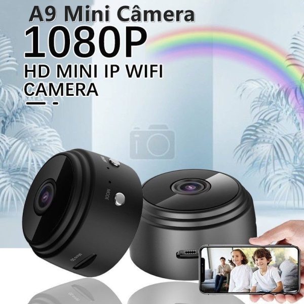 A9 Mini Security Camera | HD WiFi, Night Vision, Home Surveillance on the Go!