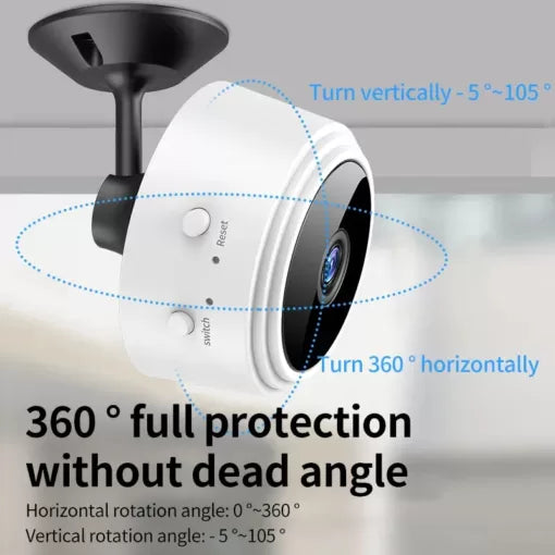 A9 Mini Security Camera | HD WiFi, Night Vision, Home Surveillance on the Go!