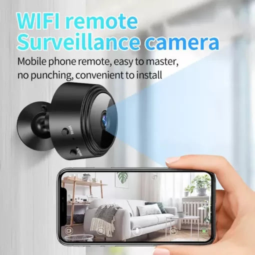 A9 Mini Security Camera | HD WiFi, Night Vision, Home Surveillance on the Go!