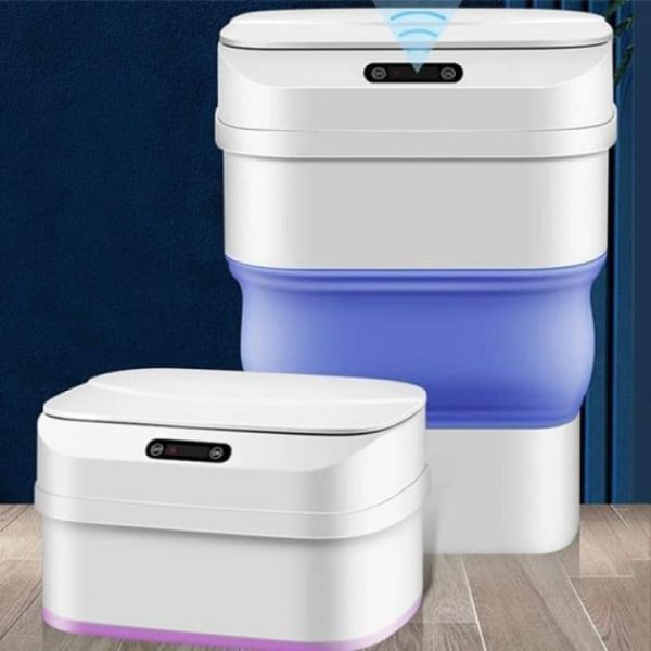 Touchless Sensor Dustbin | Battery-Operated for Automatic Convenience!