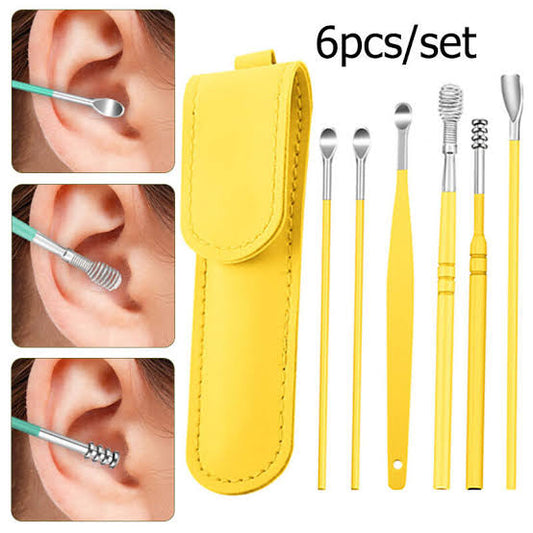 6-Piece Ear Wax Removal Kit | Gentle, Effective Tools for Clean Ears!