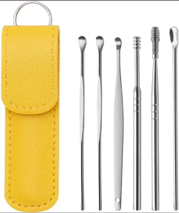 6-Piece Ear Wax Removal Kit | Gentle, Effective Tools for Clean Ears!