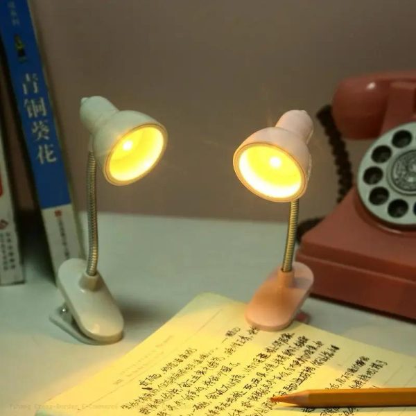 Mini LED Book Light | Clip-On, Portable, Eye-Friendly Night Lamp for Reading Anywhere!