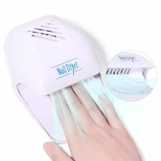 Electric Nail Dryer | Automatic Wind Activation, Battery-Operated for Quick, Perfect Nails!