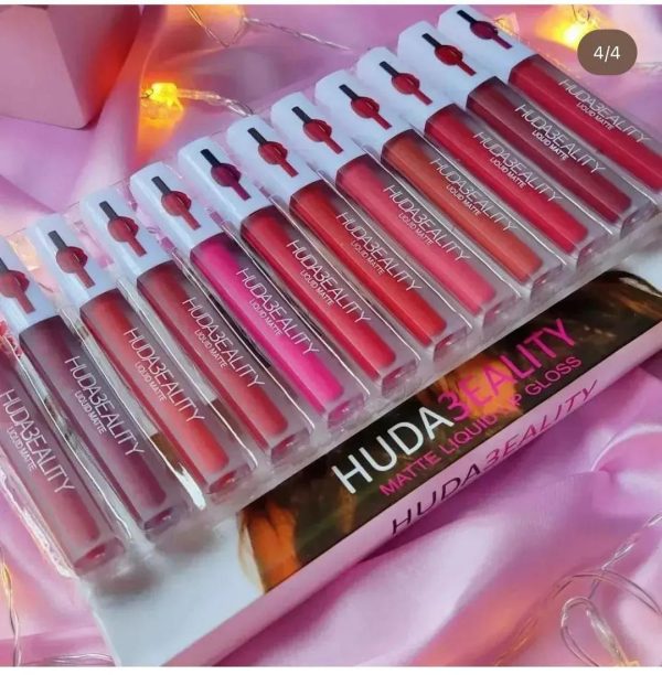 6-Pack Glossy Lip Gloss with a Stunning Matte Finish – Bold Lips, All Day!