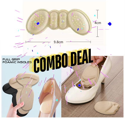 Comfort Insoles Combo | Ultimate Cushioning for Happy Feet!