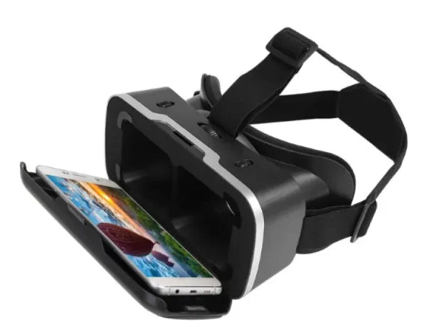 VR Box – 3D Virtual Reality Headset with Remote | Immersive Experience in Black!